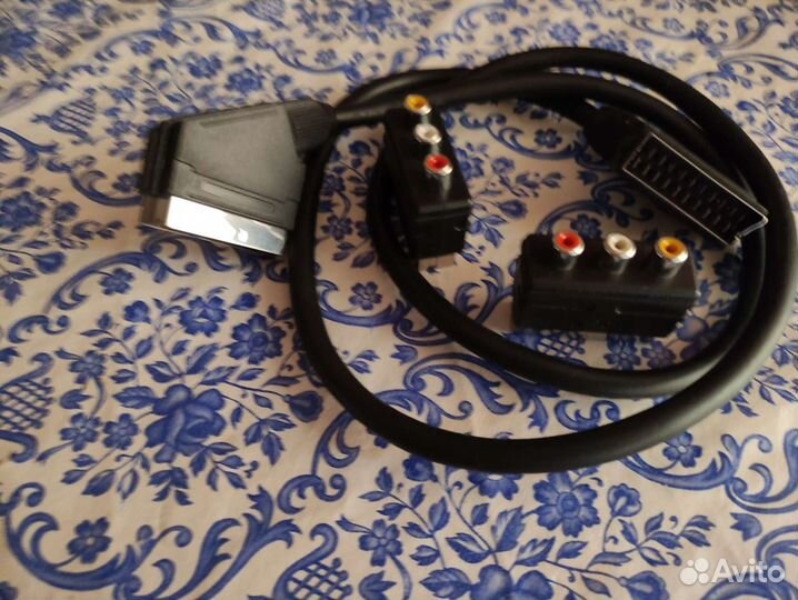 Кабель scart, разъём scart /RCA