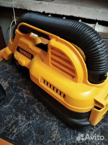 Аккумуляторный пылесос de walt