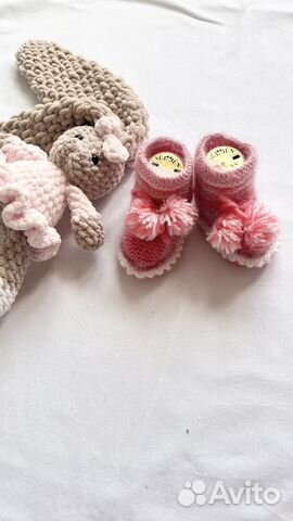 Пинетки для девочки