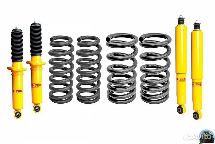 Лифт-комплект риф Мицубиси Паджеро 3/4 +40мм масло