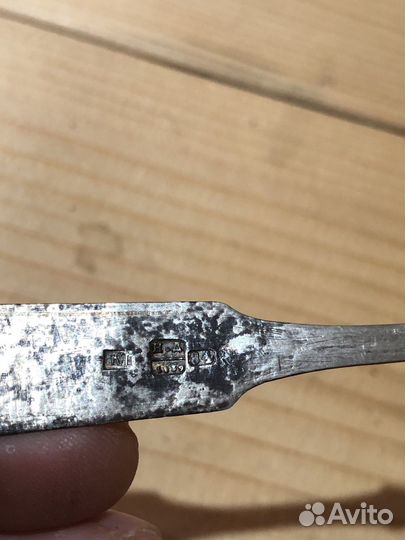 Ложка чайная серебро 84 проба