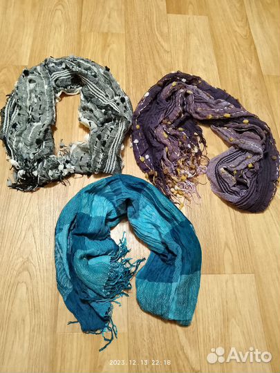 Шарфы платки палантины