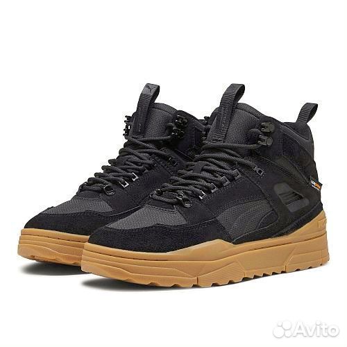 Кроссовки puma slipstream high cordura black gum