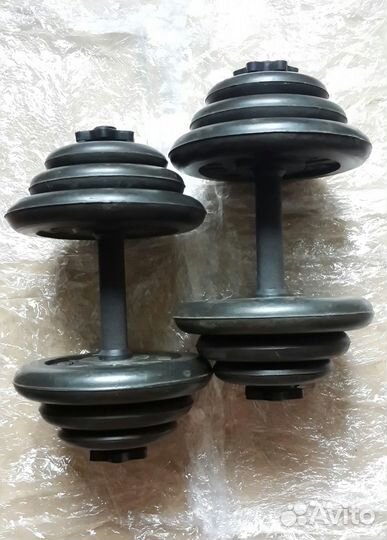 Гантели разборные 37 кг