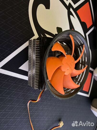 Кулер процеccорный с медной трубкой