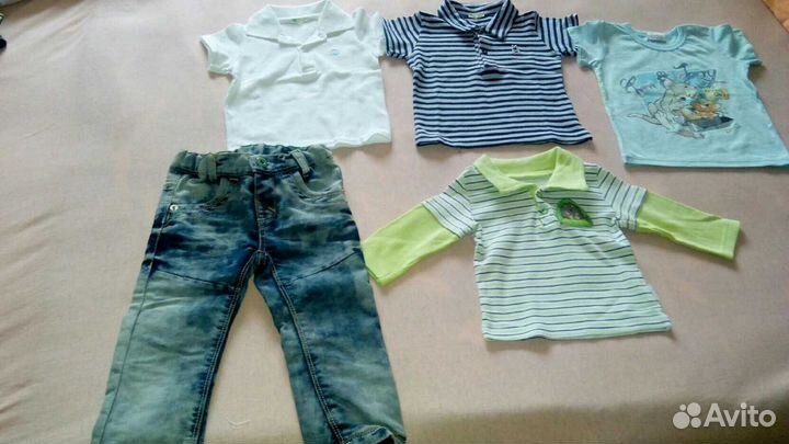 Пакет вещей для мальчика 74-86 размер