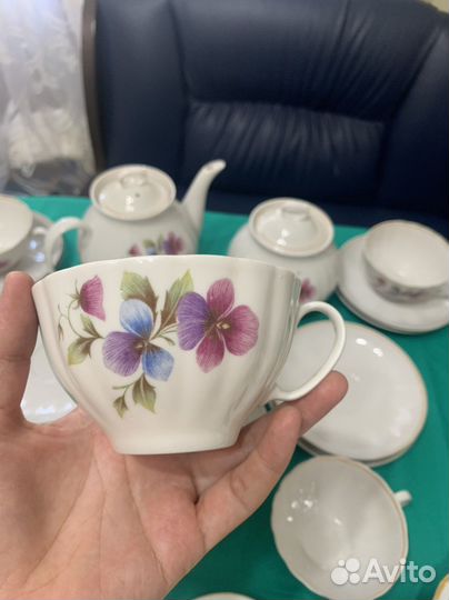 Сервиз чайный СССР дулево 23 предмета