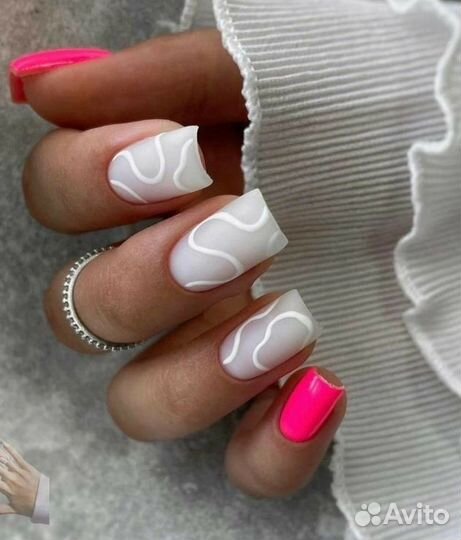 Маникюр, наращивание, укрепление