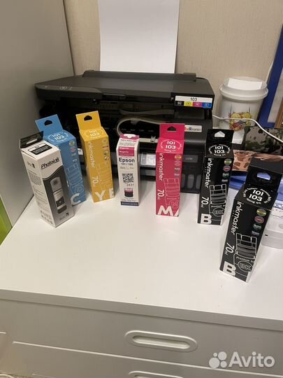 Цветной струйный принтер epsonL1210