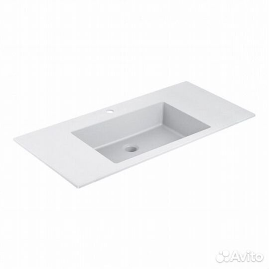 Тумба с раковиной Vincea Chiara VMC-2C100RO+VCB-13100W