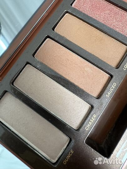 Палетка теней urban decay heat naked