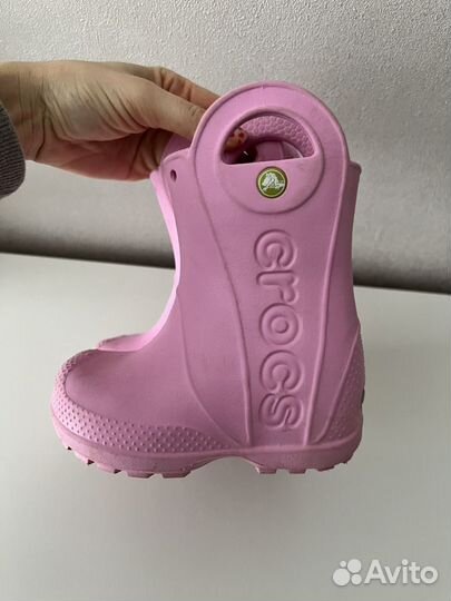 Детские резиновые сапоги crocs c6