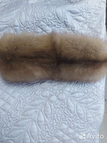 Повязка на голову из соболя