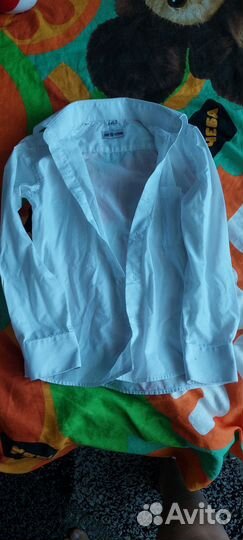 Рубашка на мальчика 118-120