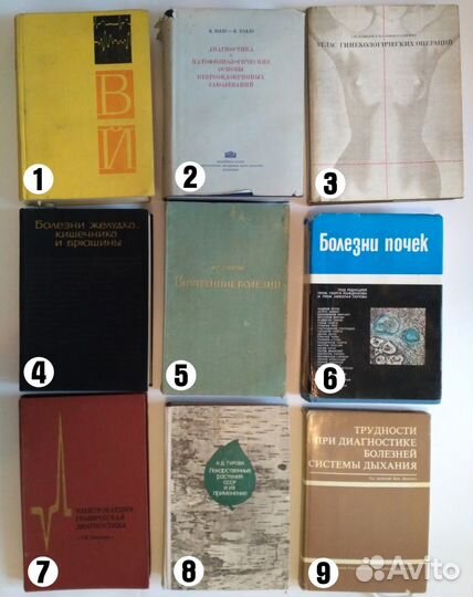 Медицинские книги
