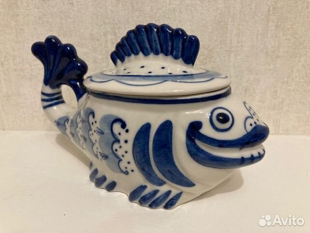 Салатник икорница сахарница Гжель