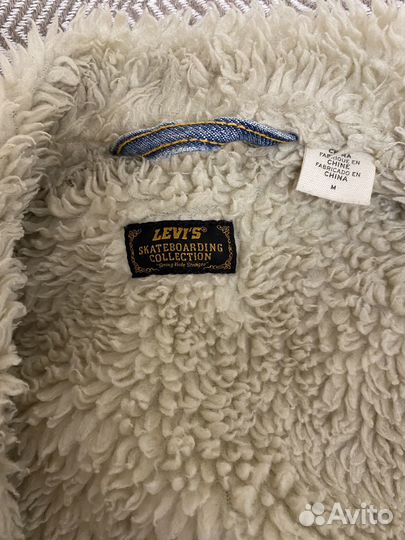 Джинсовая куртка Levi’s Sherpa M Оригинал