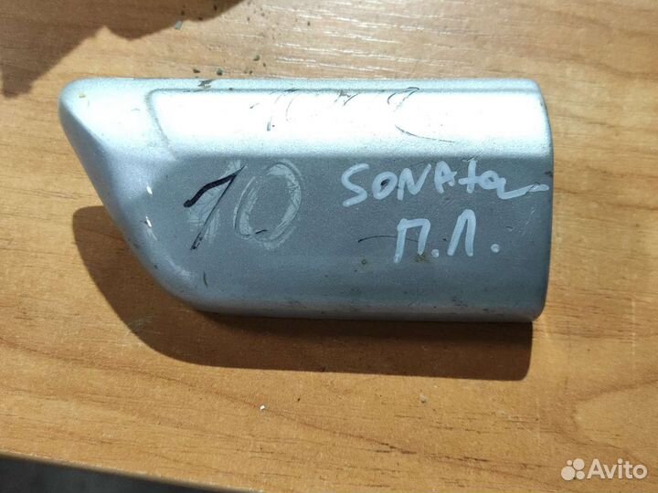 Молдинг переднего левого крыла Hyundai sonata 4 ef
