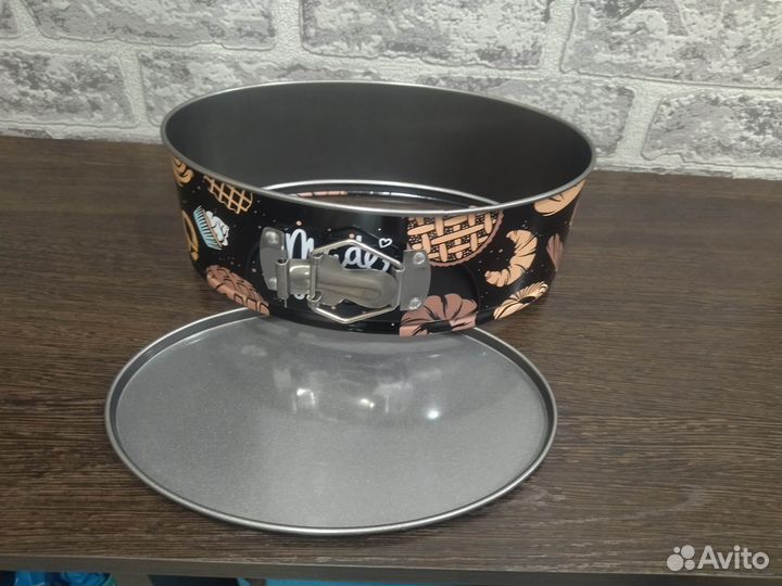 Форма для выпечки, раздвижная,овальная, новая