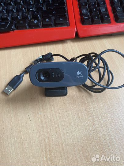 Веб-камера Logitech HD Webcam C270, black