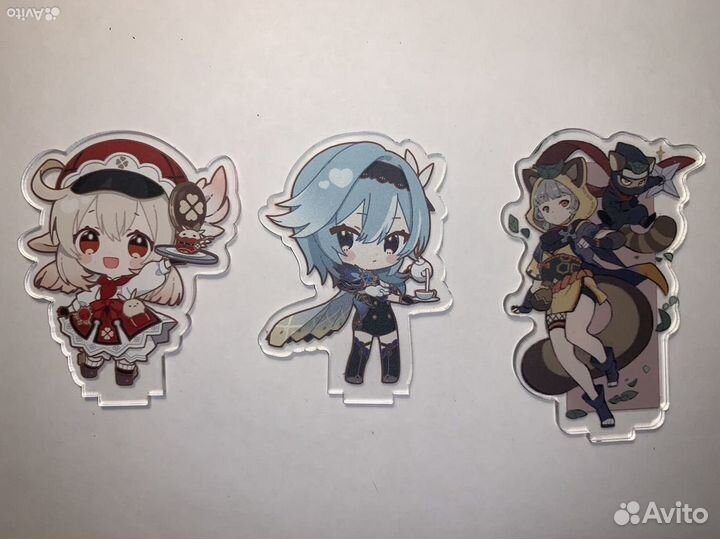 Акриловые фигурки genshin impact