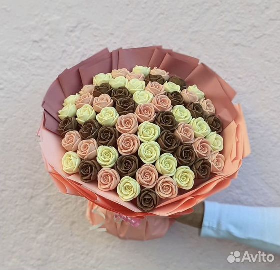 Букеты из шоколадных цветов. Вкусные букеты Тула