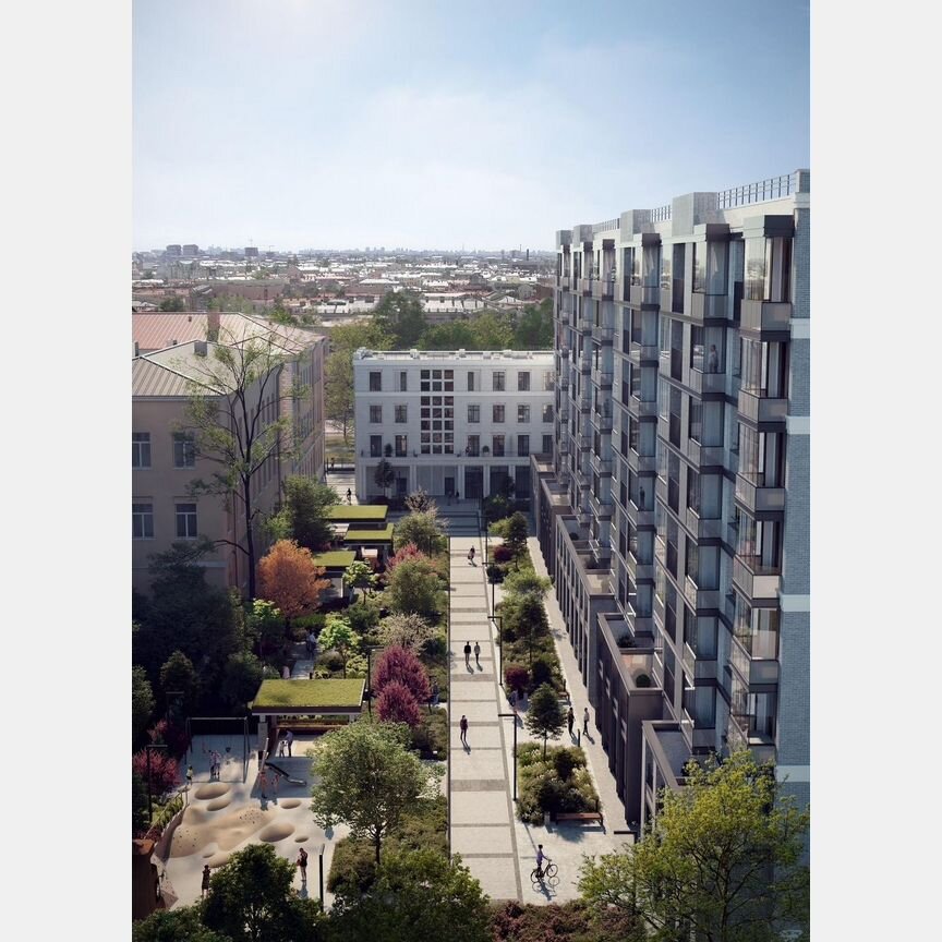 3-к. квартира, 92,4 м², 8/9 эт.
