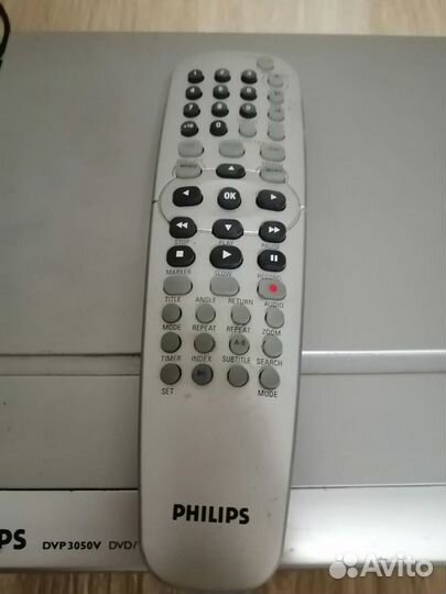 Philips dvp-3050v,dvd/cd/vhs медиаплеер