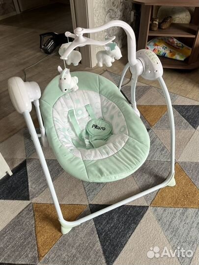 Детские электронные качели