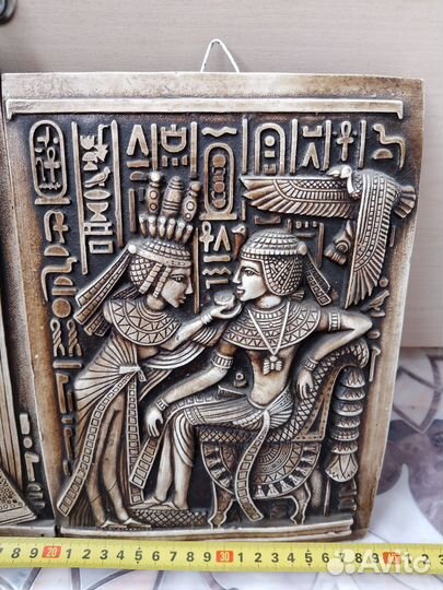 Панно из нат. камня, ручная работа. Египет