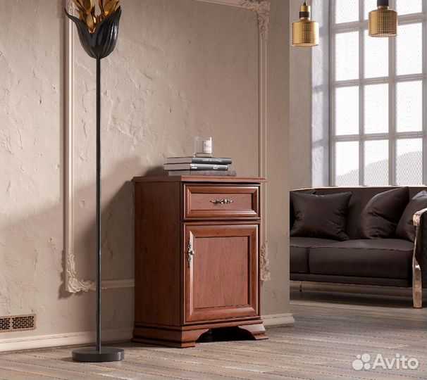 Тумба kentaki KOM 1D1S/P каштан правый