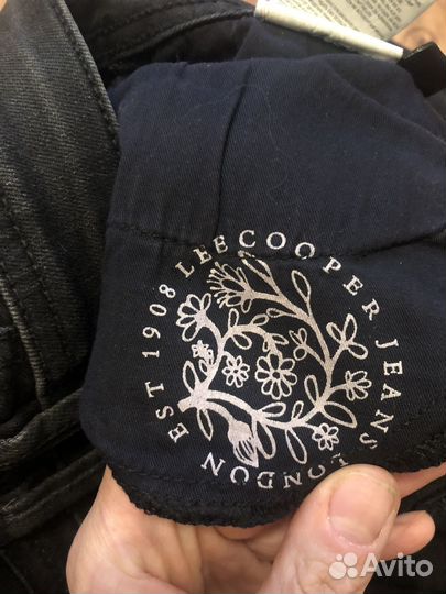 Джинсы Lee черные