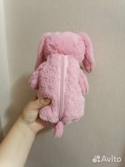 Плюшевый заяц для хранения