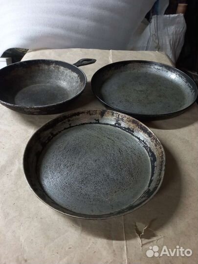 Кастрюля сковорода алюминиевая СССР