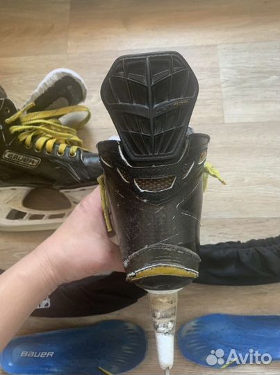 Хоккейные коньки bauer детские