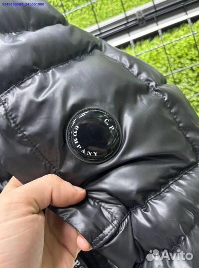 Уютный пуховик Cp company dd shell для зимы