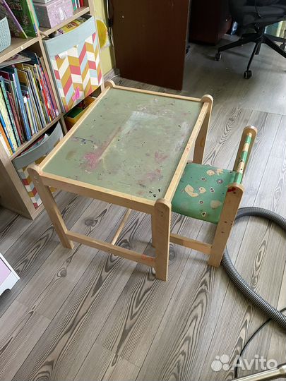 Детские стол и стул