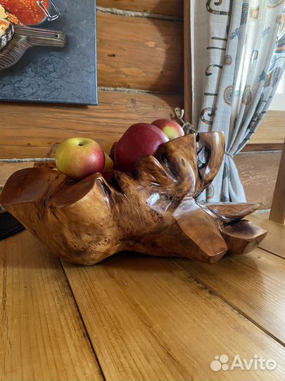 Ваза для фруктов декоративная