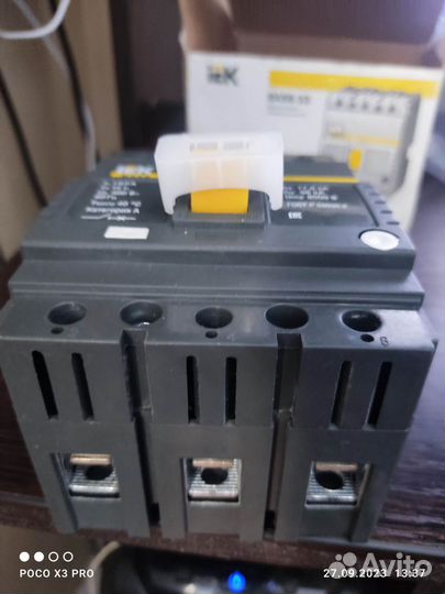 Автоматический выключатель 160а