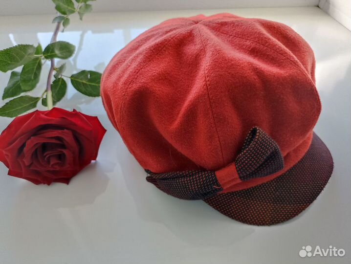 Женская Кепи/кепка/шапка + шарф-снуд демисезонная