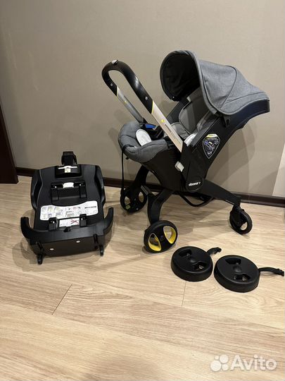 Коляска автокресло donna+ 2 в 1 с isofix