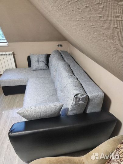 Угловой диван Амстердам серый