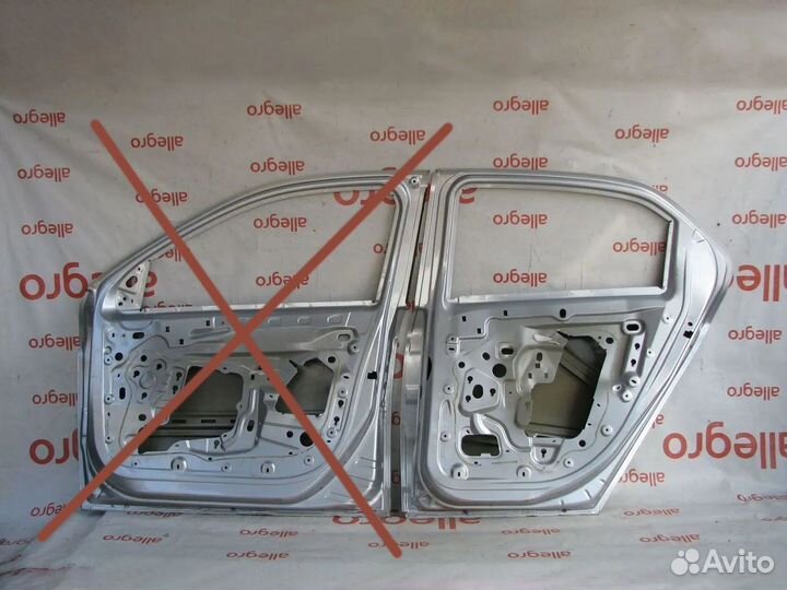 Citroen C-Elysee дверь задняя правая 2012+