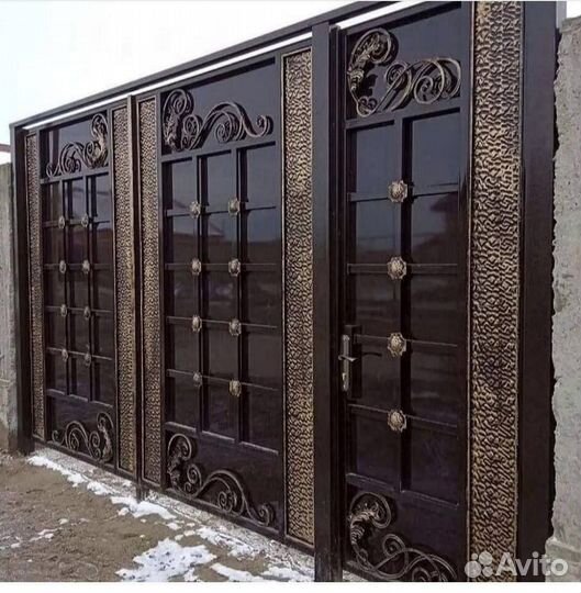 Кованные ворота и калитки