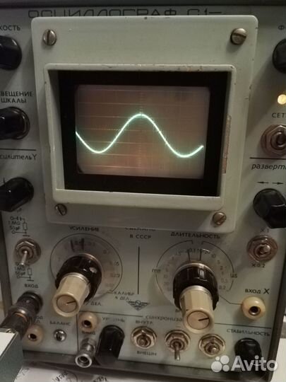 Свой личный советский аналоговый осциллограф С1-49