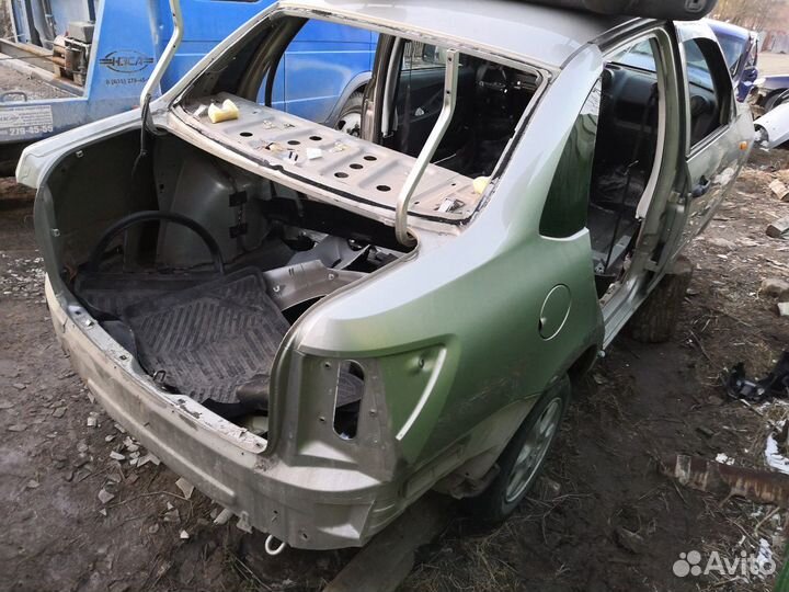 Лада Гранта правая сторона лонжерон, крыло порог