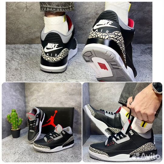 Мужской Nike Air Jordan 3 Retro lux