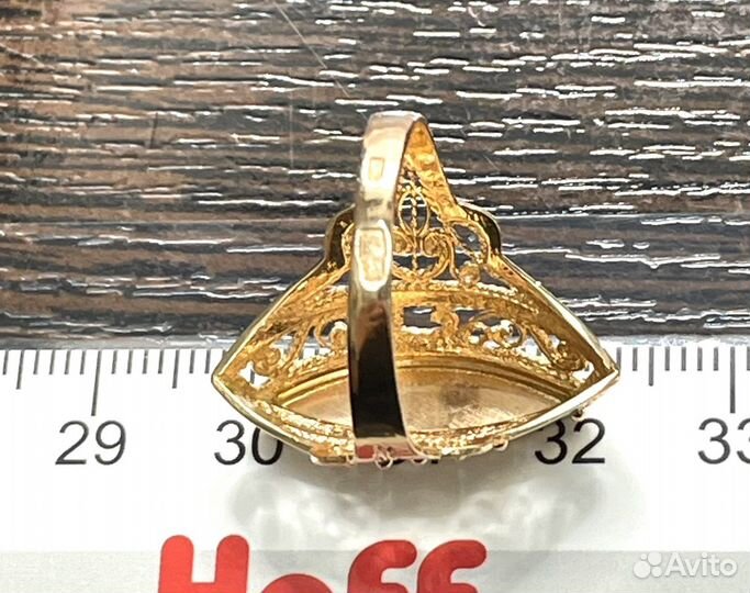 Бронь Золотое кольцо советское 583, 4,23гр