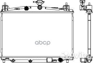 Радиатор 33011047 33011047 Sakura