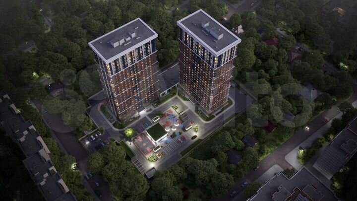 2-к. квартира, 75,3 м², 3/25 эт.